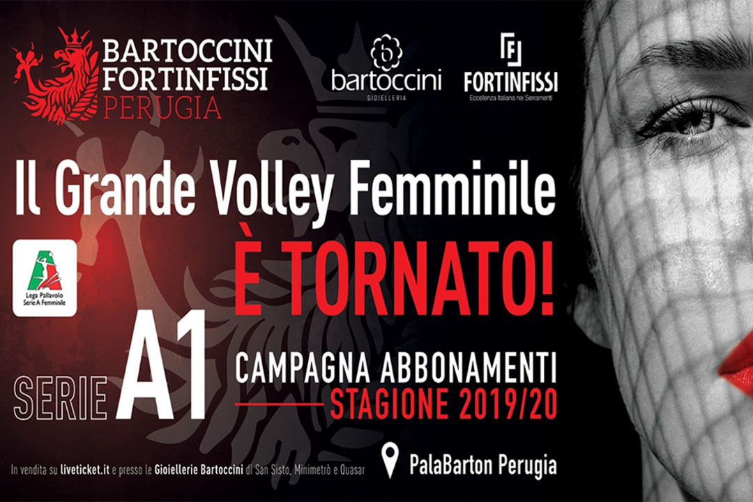 Al momento stai visualizzando Il grande volley femminile torna a Perugia