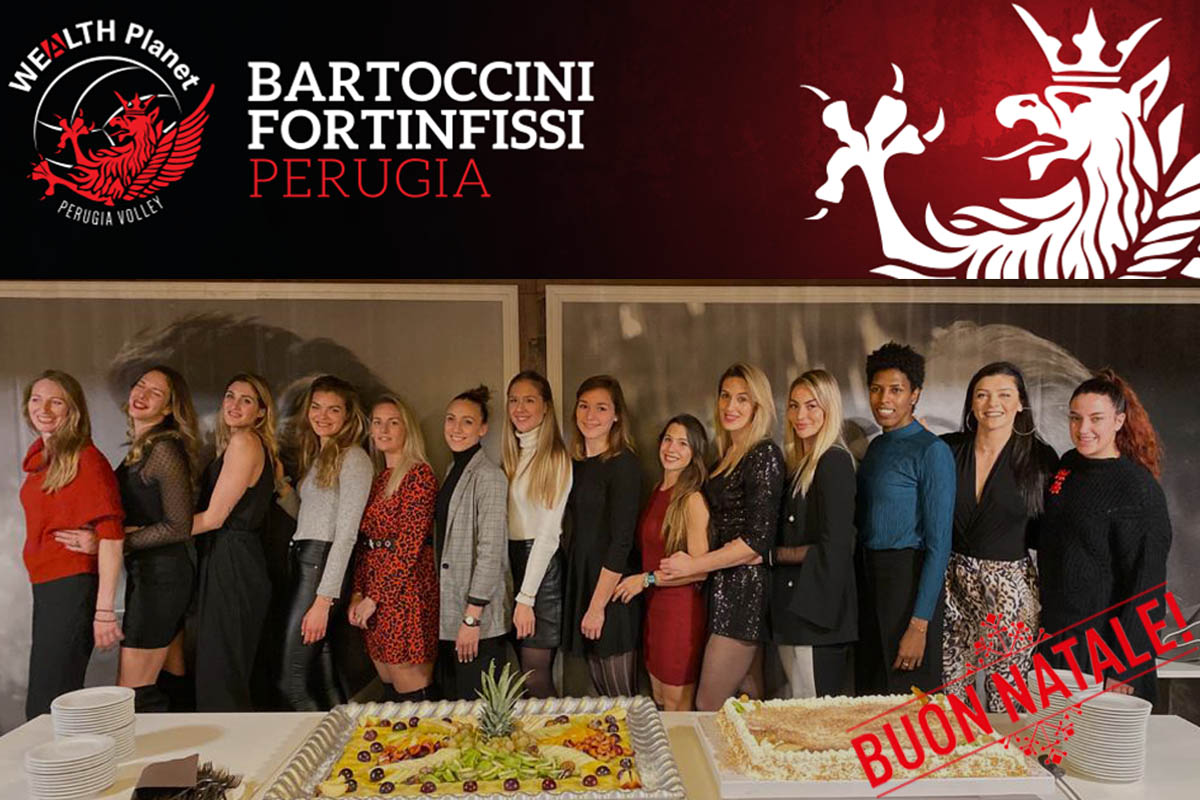 Scopri di più sull'articolo Buon Natale dalle ragazze della Bartoccini Fortinfissi Perugia