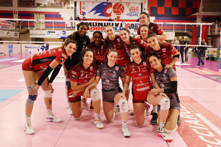 Giornata no per la Bartoccini Fortinfissi Perugia in casa di Mondovì (3-0)