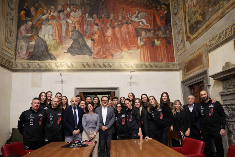 La Bartoccini MC Restauri ricevuta dal Comune di Perugia