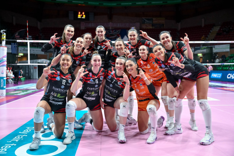 Colpo grosso Black Angels: a Cuneo un 3 a 0 secco, ipotecato il secondo turno